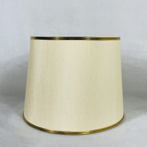 American Lampshade Lite Gold/Bronze Lace on Borders (Pair)