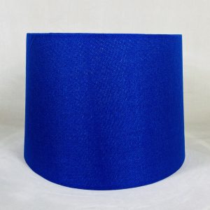 American Royal Blue Lampshade / Jute (Pair)