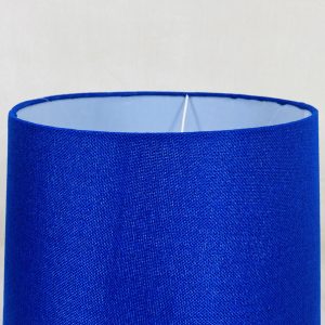 American Royal Blue Lampshade / Jute (Pair)