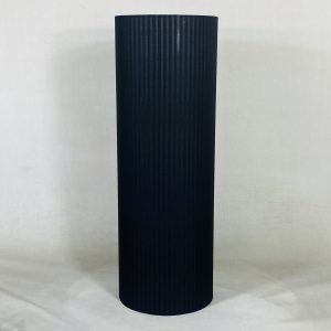 Long Cylinder Lampshade (Black)