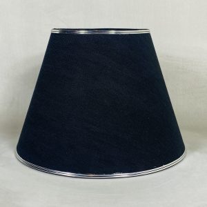 Classic Black/Silver Lace – Lampshade (Pair)