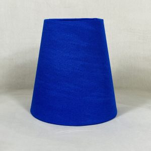 Cone Lampshade – Blue (Pair)