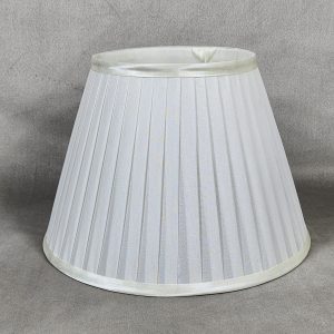 Classic Pleated Lampshade – OffWhite (pair)