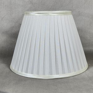 Classic Pleated Lampshade – OffWhite (pair)