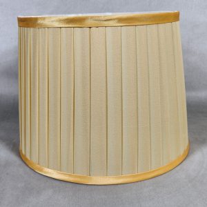 American Pleated Lampshade – Gold (pair)