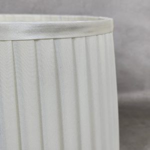 American Pleated Lampshade – OffWhite (pair)