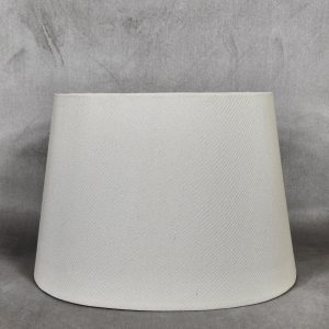 Oval Lampshade – Off-White (Pair)