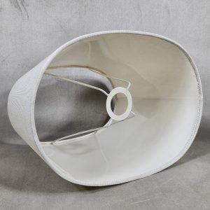 Oval Lampshade – Off-White (Pair)