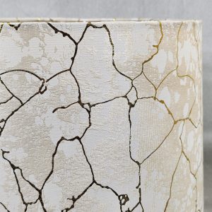 American Lampshade Off-White Texture – Premium (Pair)