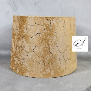 American Stone Texture Lampshade Lite Gold (Pair)