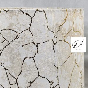 American Stone Texture Lampshade Off-white (Pair)