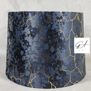 American Stone Texture Lampshade Black (Pair)