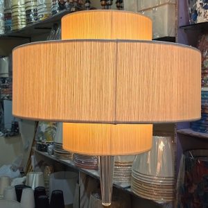 Trio Cylinder Stripes (off-white – Lite Golden)
